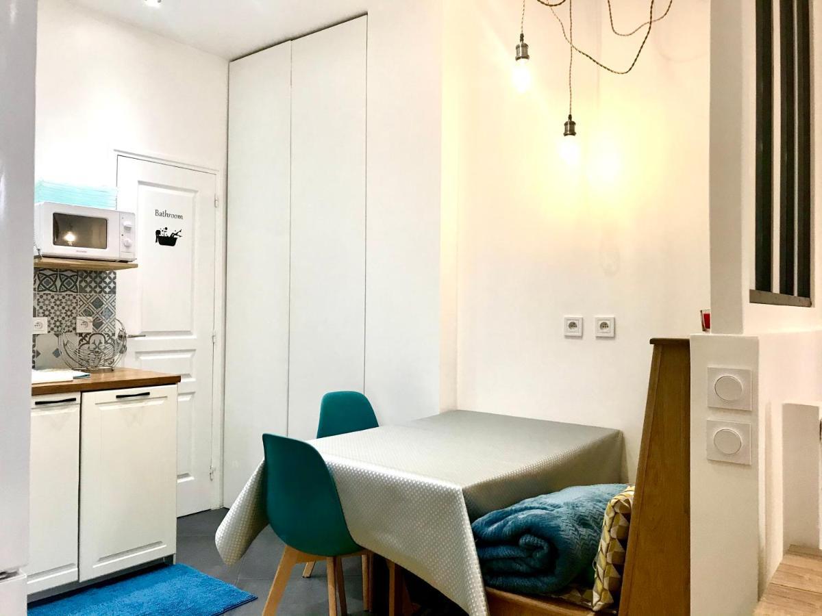 Ferienwohnung Adorable Souplex Batignolles Paris Exterior foto