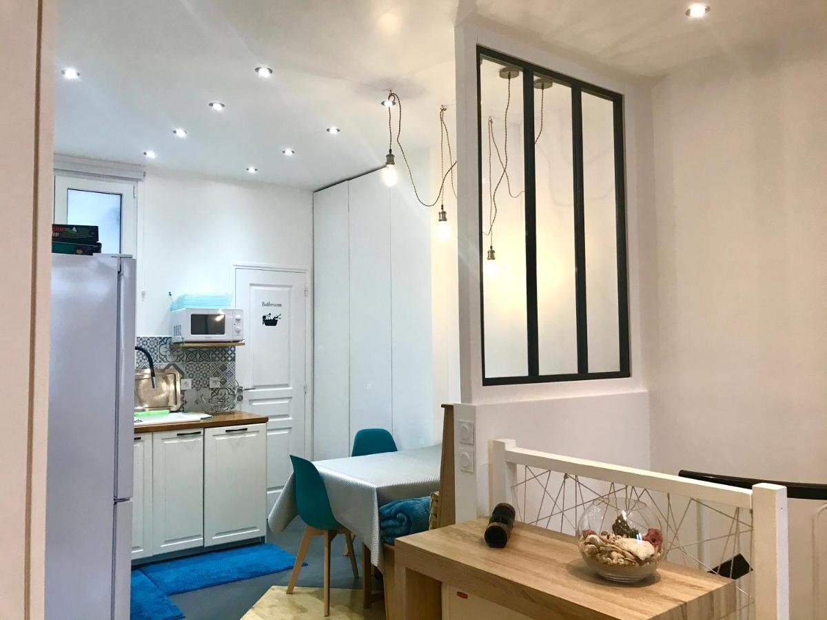 Ferienwohnung Adorable Souplex Batignolles Paris Exterior foto
