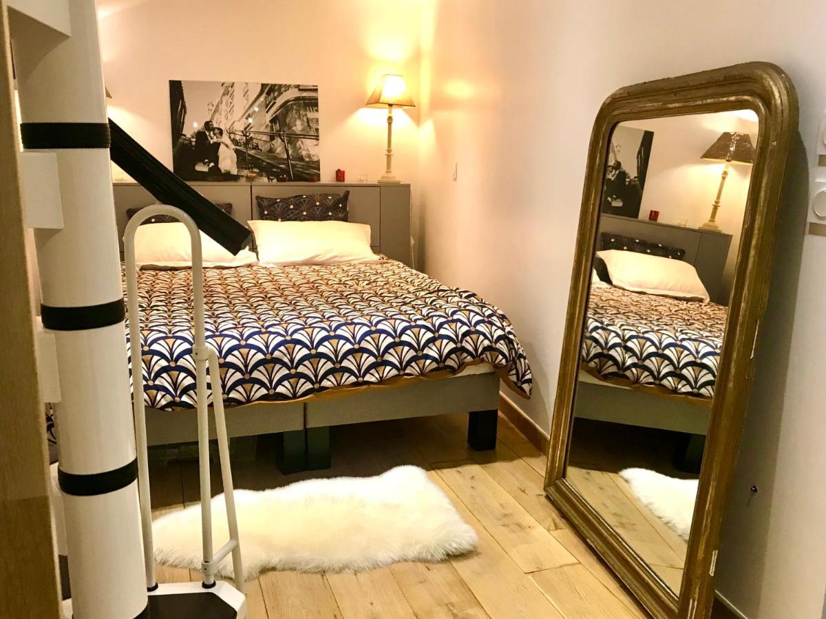Ferienwohnung Adorable Souplex Batignolles Paris Exterior foto